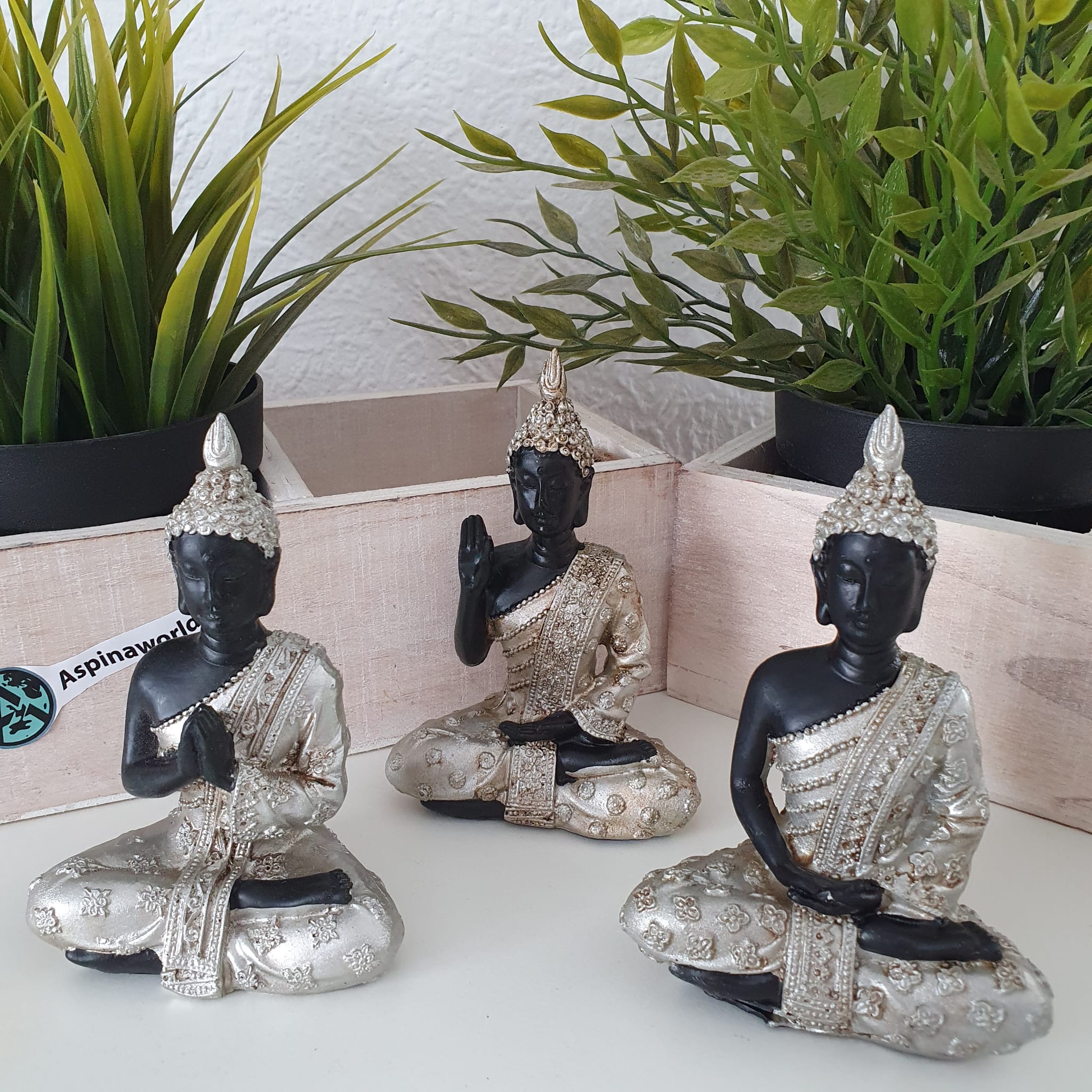 Thai Buddha 3er Set