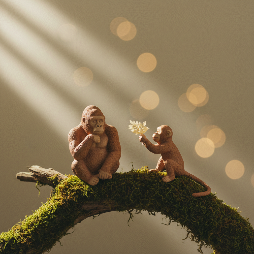 Affen und Gorillas