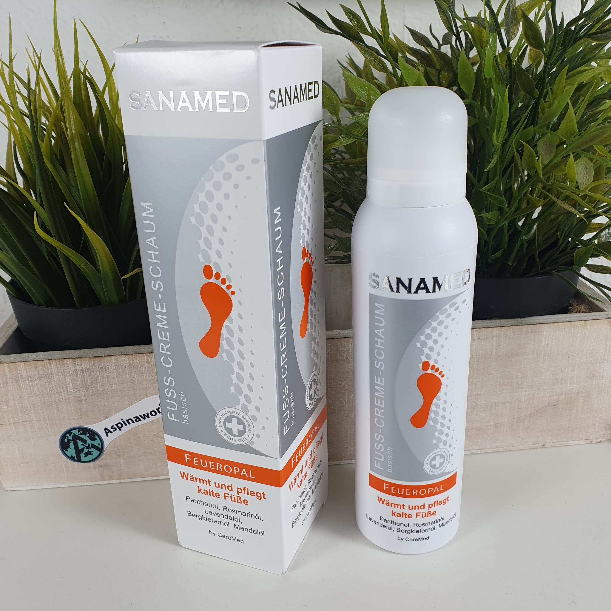 Fusscreme Feueropal gegen kalte Füße 150 ml