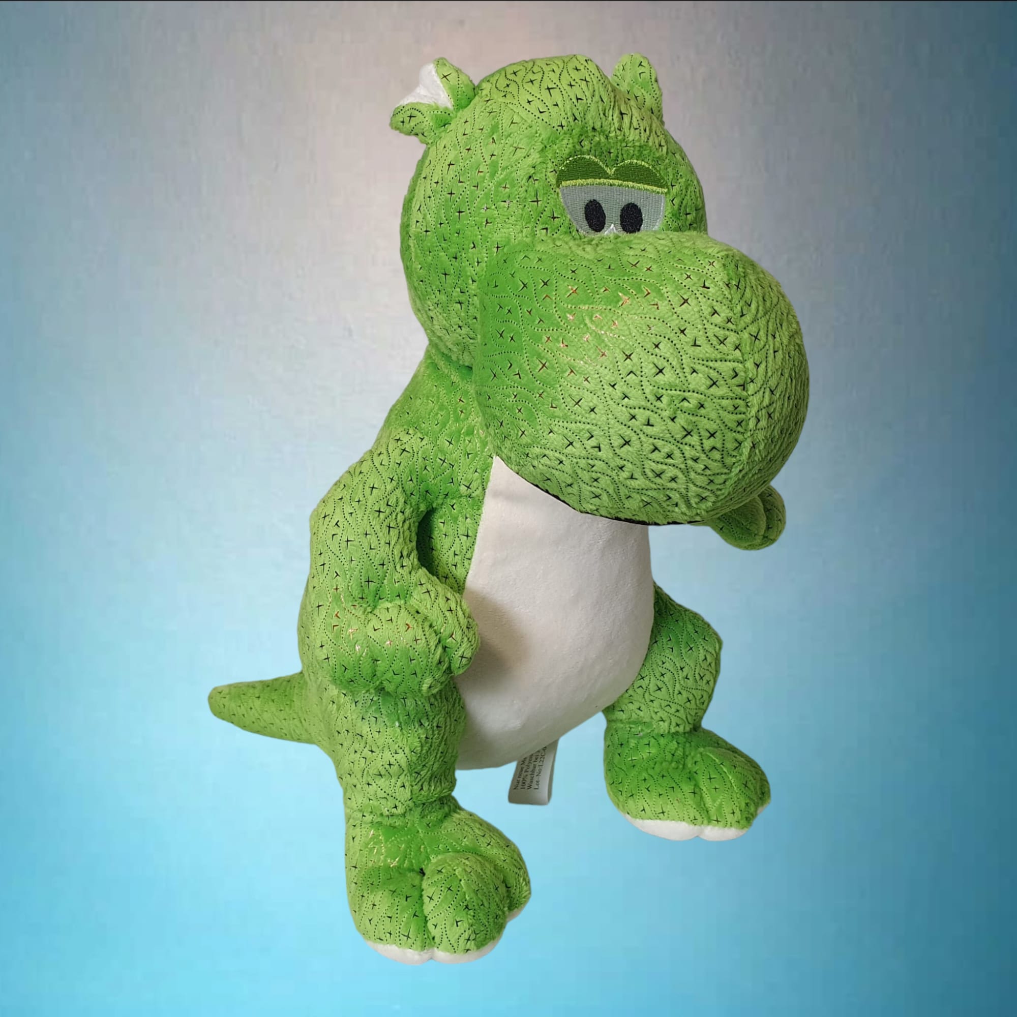 Kuscheltier grüner Plüsch Dino 34 cm
