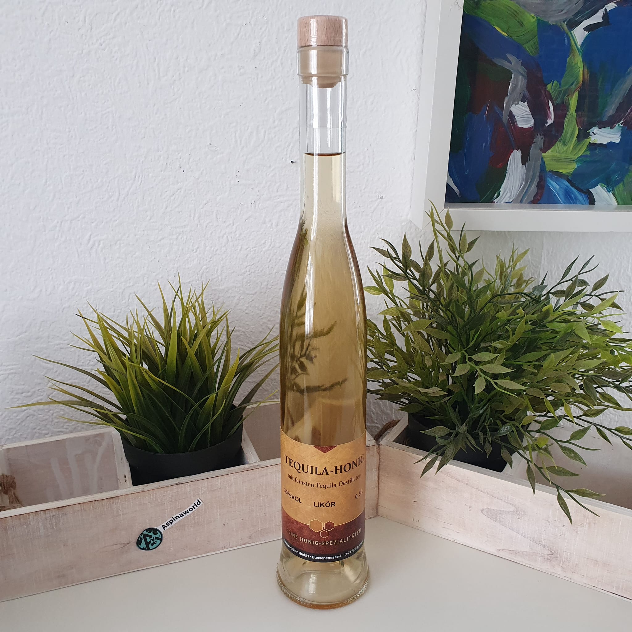 Tequila mit Honig 0,5 Liter 30% Likörspezialität