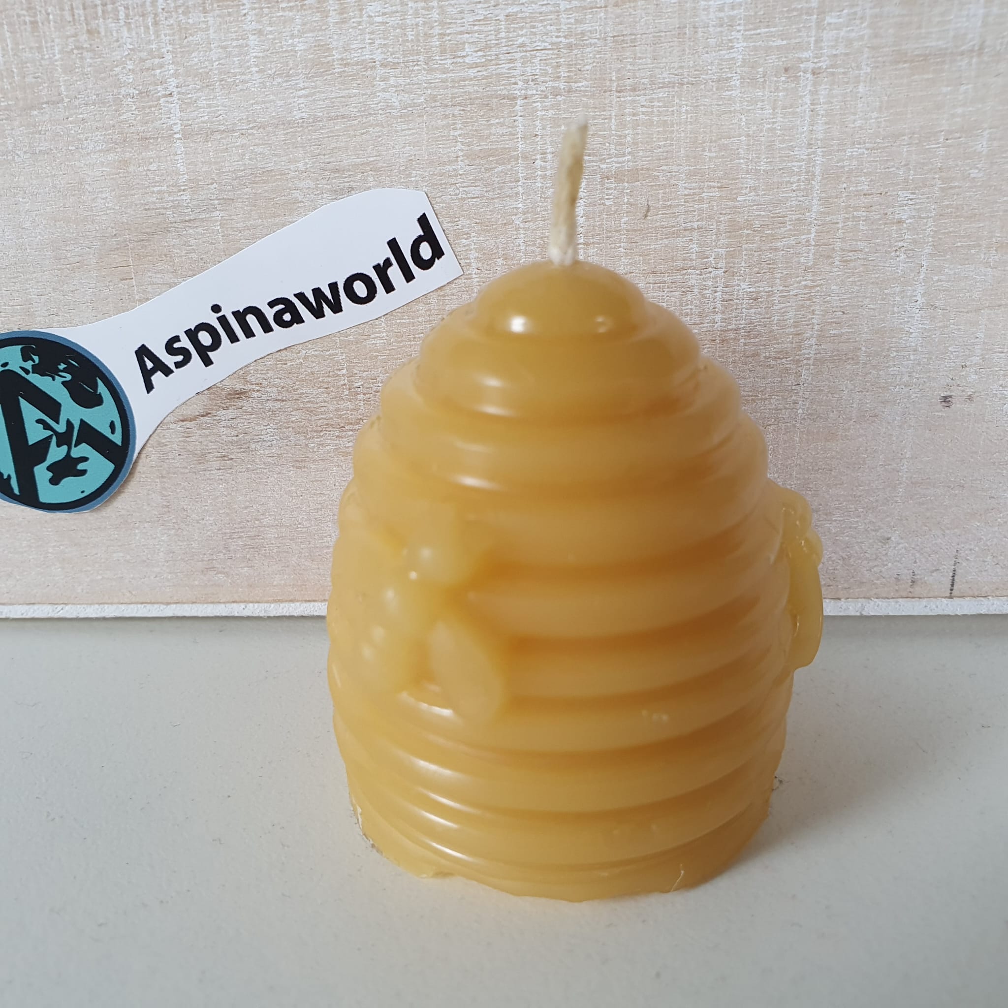 Bienenwachskerze Bienenkorb Kerze 5 cm