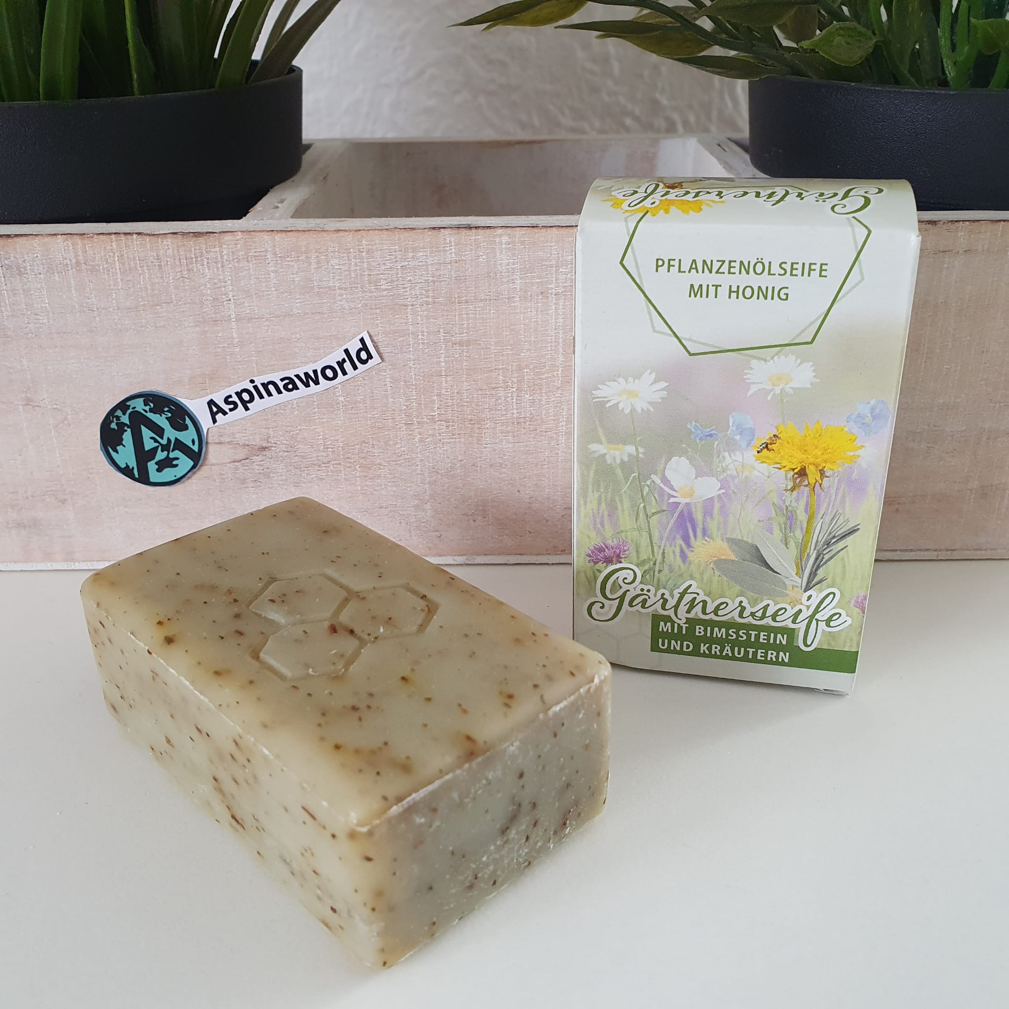 Gärtnerseife mit Honig 100 g würzigen anregendem Duft