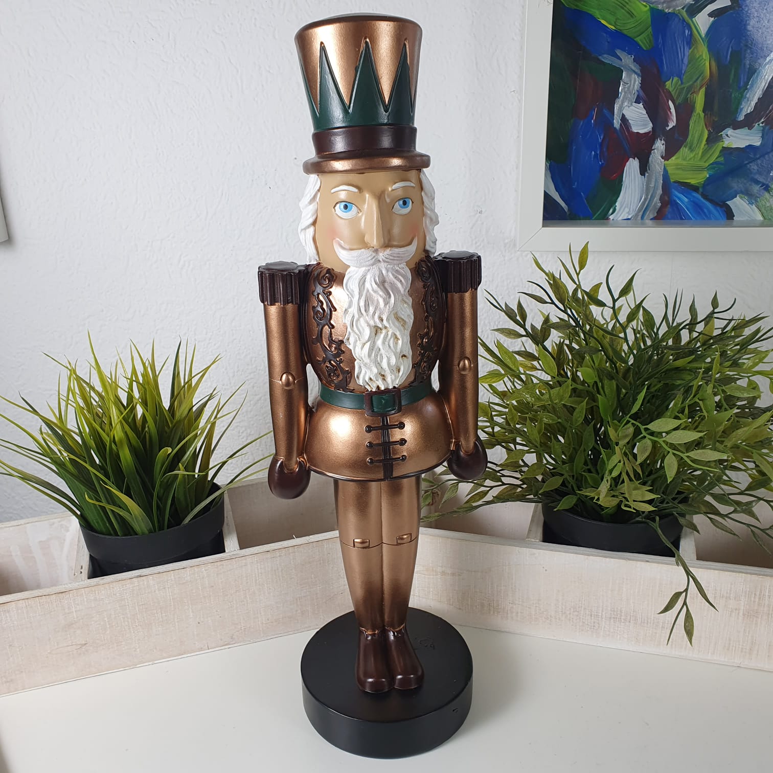 Deko Nussknacker Figur 39 cm