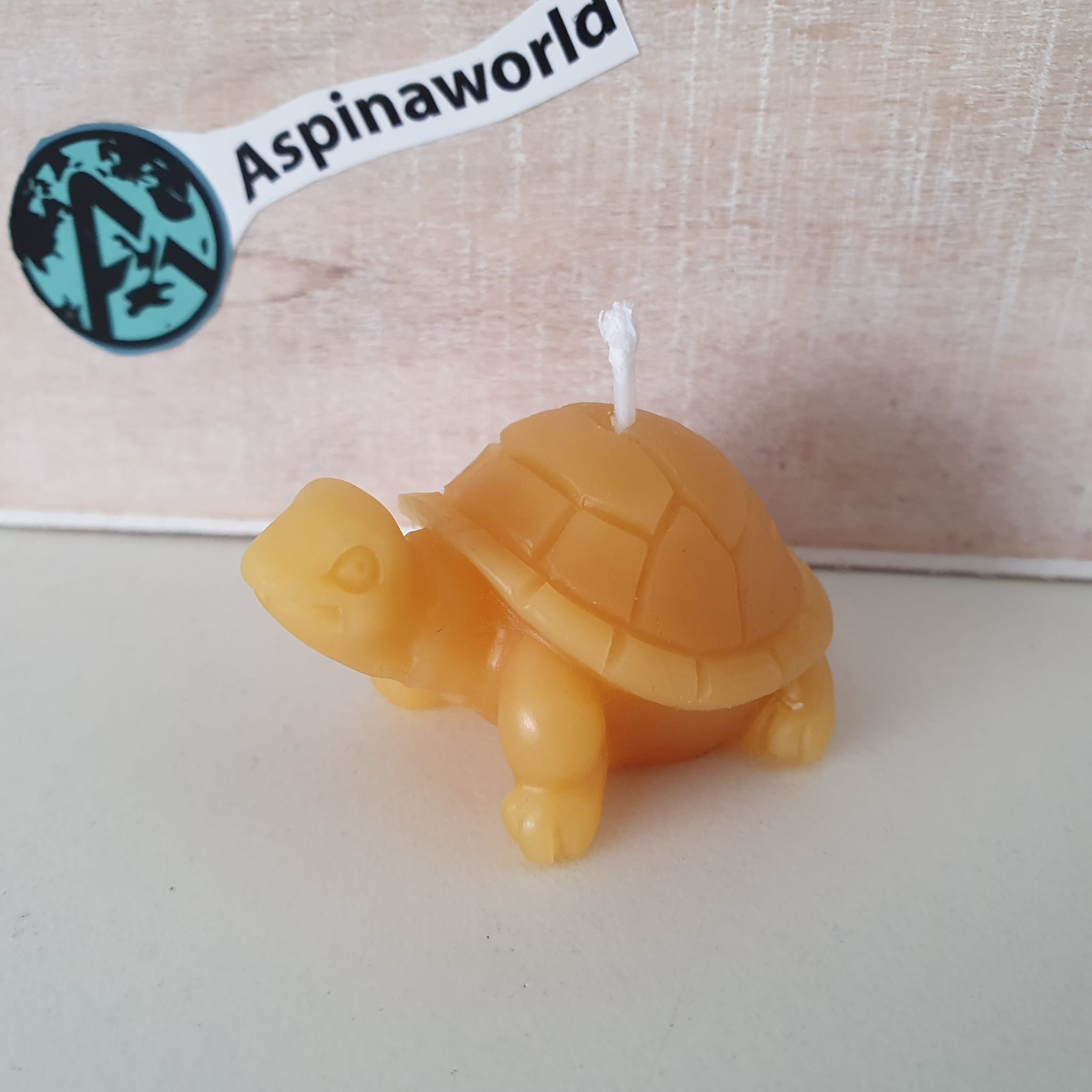 Bienenwachskerze Kleine Schildkröten Kerze 2 cm