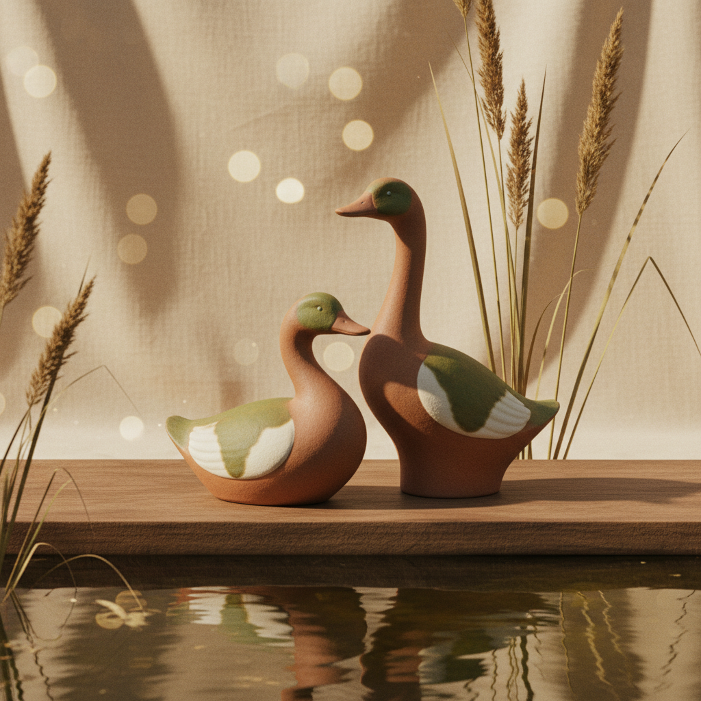 Gänse und Enten